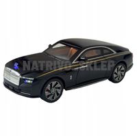 METALOWY MODEL SAMOCHODU ROLLS ROYCE SPECTRE 1:24 LED DŹWIĘK PREZENT LUX