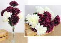 bukiet chryzantema dwa kolory 52cm chm-8am