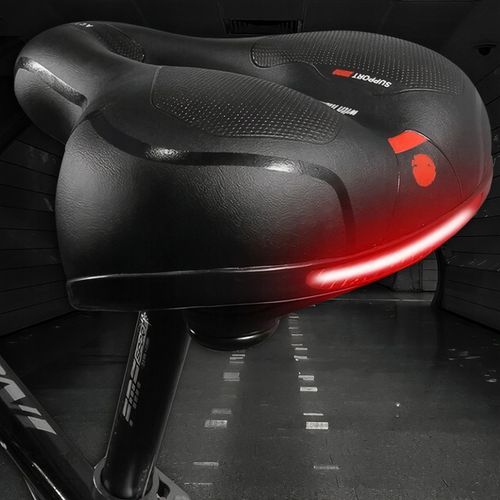 WYGODNE SIODEŁKO ROWEROWE SIODŁO SPORTOWE MIĘKKIE SZEROKIE EXTRA WENTYLACJA na Arena.pl