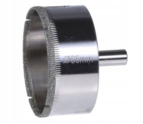 DREL OTWORNICA OTWORNICE DIAMENTOWA KORONKA DO SZKŁA PŁYTEK GRESU 65mm na Arena.pl