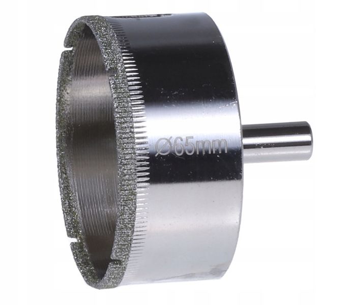 DREL OTWORNICA OTWORNICE DIAMENTOWA KORONKA DO SZKŁA PŁYTEK GRESU 65mm zdjęcie 3