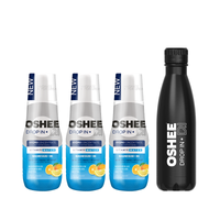 3 x Hydrokoncentrat OSHEE DROP IN Witaminy i Magnez + Bidon termiczny BLACK