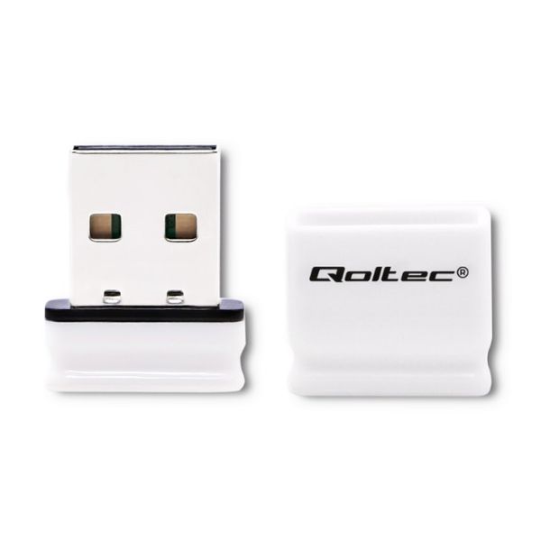 Qoltec Bezprzewodowy Mini Adapter USB Wi-Fi | Standard N zdjęcie 4