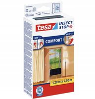 TESA MOSKITIERA DRZWI CZARNA 1,2m x 2,5m COMFORT