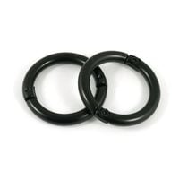 Kółko Karabińczyk Czarny Matowy Kolor Zestaw 2 Sztuk do Breloczka Okazja