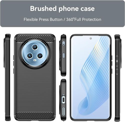 Etui do Honor Magic 5 Pro TPU BoerHang czarne antypoślizgowe na Arena.pl