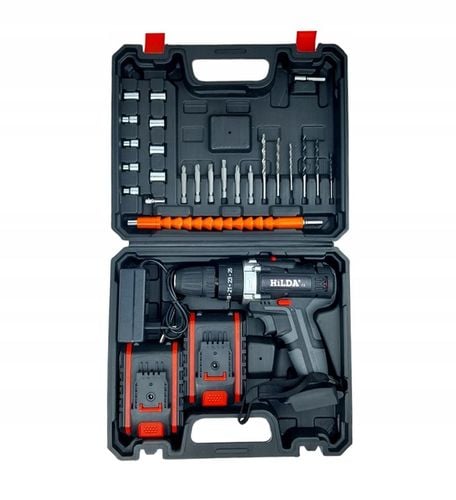 Akumulatorowa wiertarka udarowa Makita HP488D006 + zestaw bitów Makita na Arena.pl