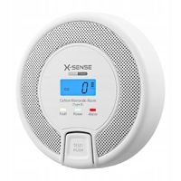 Czujnik dymu X-Sense CO03D alarm dźwiękowy, alarm świetlny, wyświetlacz