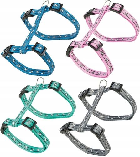 SZELKI REGULOWANE BEZUCISKOWE DLA KOTA + SMYCZ na Arena.pl