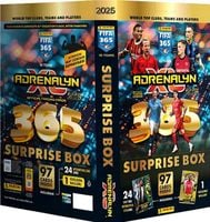 DUŻY KALENDARZ ADWENTOWY PANINI FIFA 365 2025 KARTY PIŁKARSKIE SURPRISE BOX
