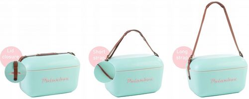 Lodówka turystyczna POLARBOX turkus + pudrowy 12L na Arena.pl