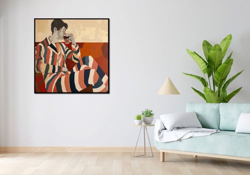 Plakat 100x100cm Przerwa Aby Odetchnąć na Arena.pl