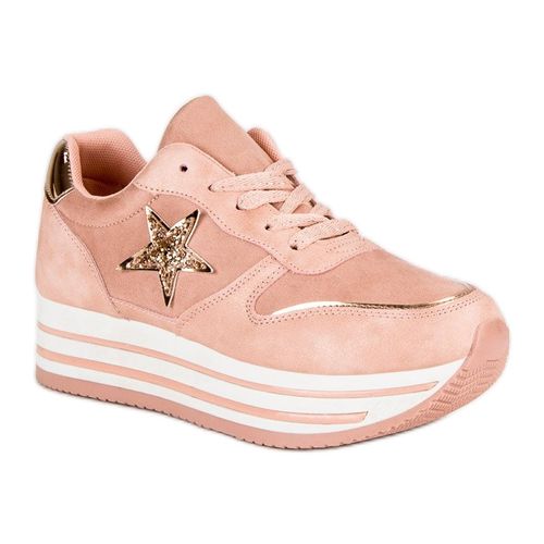 Modne sneakersy na platformie r.37 na Arena.pl