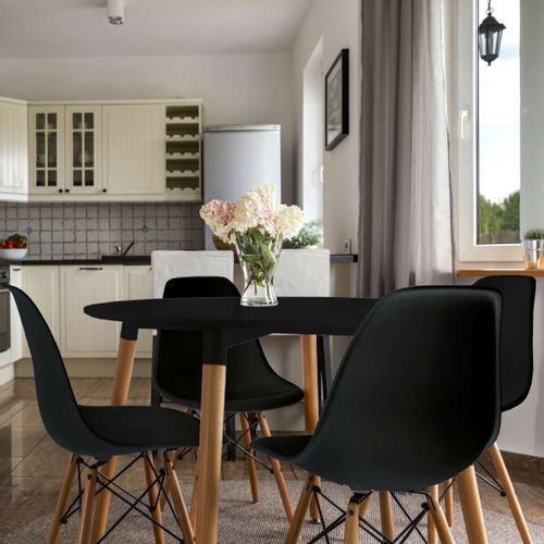 Krzesło nowoczesne Paris DSW czarne na Arena.pl