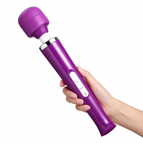 MASAŻER ŁECHTACZKI MOCNY WIBRATOR DO ORGAZMÓW MAGICZNA RÓŻDŻKA MAGIC WAND na Arena.pl