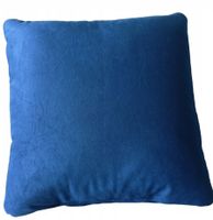 Poduszka dekoracyjna ozdobna welur velvet jasiek GRANAT dom ogród 35cmx35cm