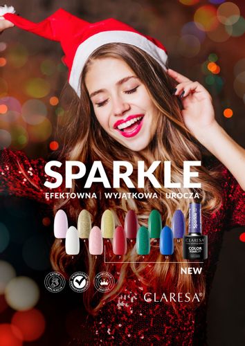 CLARESA LAKIER HYBRYDOWY SPARKLE 6 na Arena.pl