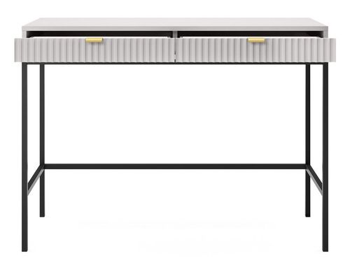 Toaletka Delicious ryflowana szara na Arena.pl