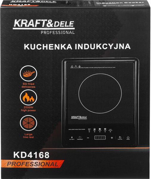 KUCHENKA INDUKCYJNA 2000W TIMER 5 PROGRAMÓW zdjęcie 12