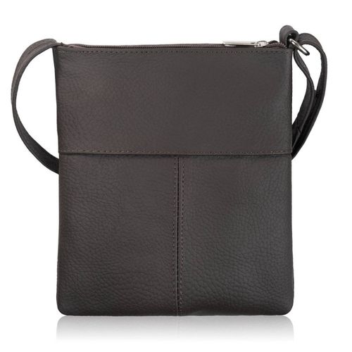 torebka damska listonoszka ze skóry naturalnej brązowa abruzzo abr-49-br na Arena.pl