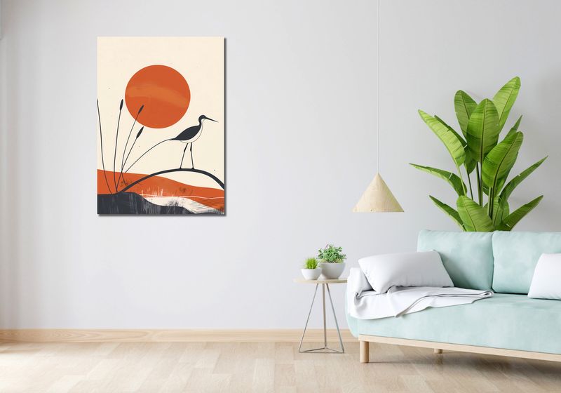 Obraz 70x100cm Ciepło Zachodów zdjęcie 2