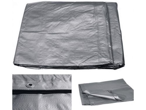 Plandeka plandeki pe srebrna wzmacniana 2x3 130g na Arena.pl