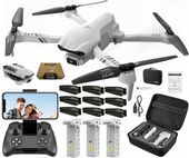 Dron F10 WiFi 3 baterie akumulatory AKCESORIA Kamery 4K Zabawka