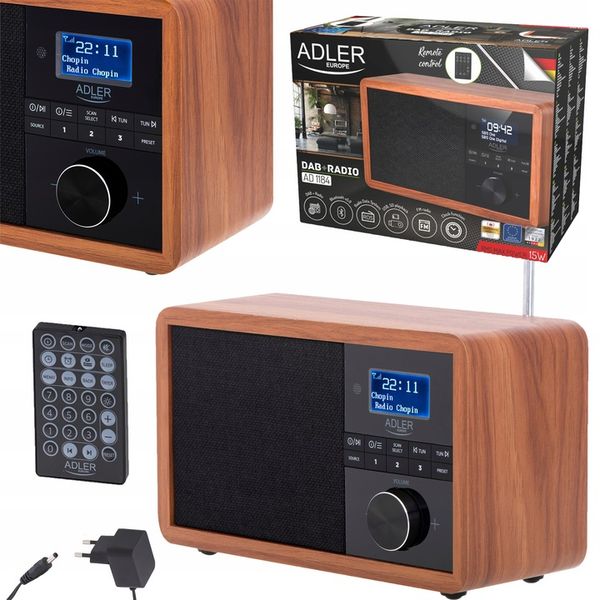 RADIO SIECIOWE KUCHENNE FM BUDZIK JACK USB PILOT zdjęcie 1