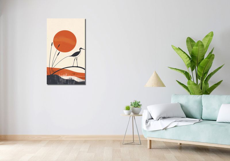 Obraz 50x90cm Ciepło Zachodów zdjęcie 2