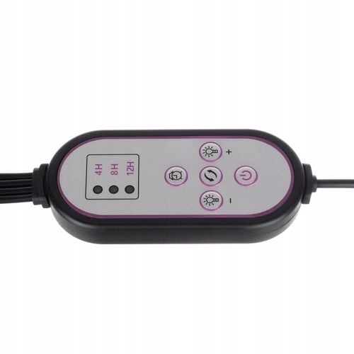 4 x Lampa do Wzrostu Roślin 80 LED do Poczwórny Panel Uprawy Timer + Pilot na Arena.pl