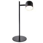 Stołowa lampka ruchoma KUBIK 318428 tuba LED 4,2W 3000K czarna