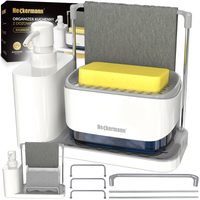 Kuchenny dozownik płynu Heckermann Biały