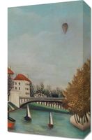 Obraz 30x50cm Pont de Sèvres, Rousseau Vintage do Salonu