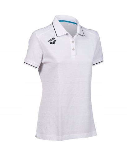 Koszulka sportowa damska Arena Women's Poloshirt Solid White R.XL na Arena.pl