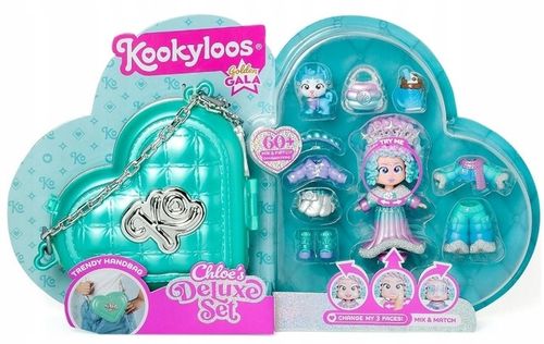 Kookyloos lalka zimowa Golden Gala Chloe's Deluxe Set na Arena.pl