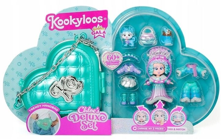 Kookyloos lalka zimowa Golden Gala Chloe's Deluxe Set zdjęcie 9