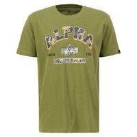 Alpha Industries T-shirt College Camo 146511 moss green 3XL