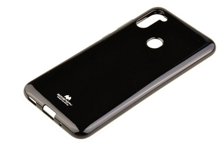 Etui Mercury Goospery Jelly Case do Samsung Galaxy M11 / A11 czarny zdjęcie 1