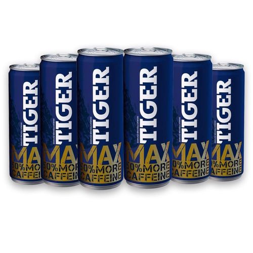 Tiger Max Energy Drink Gazowany Napój Energetyzujący 250ml x 6 sztuk na Arena.pl
