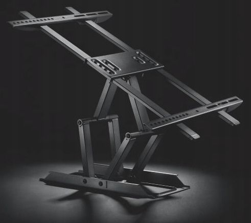 Solidny stalowy regulowany uchwyt ścienny do telewizora TV LCD EXTRA MOCNY na Arena.pl