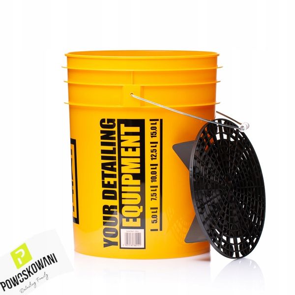 Work Stuff Bucket Wiadro do Mycia Auta Samochodu Wash 20L + Separator zdjęcie 1