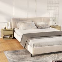 Szafki nocne, 2 szt., dąb sonoma, 45x34x44 cm