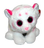 ND17_MA-8908 TY BEANIE BABIES rożowo-biay tygr