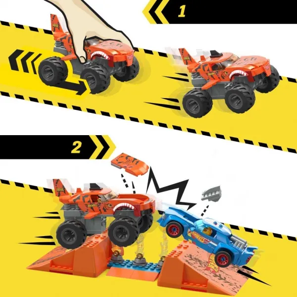 Klocki Hot Wheels Tiger Shark zdjęcie 3