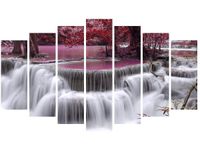 80CM 140CM OBRAZ 7 ELEM WODOSPAD DONG PEE SUA ŚCIENNY