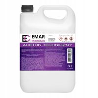 Aceton techniczny 5l ODTŁUSZCZACZ INTENSYWNY ZMYWACZ ROZPUSZCZALNIK