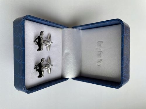 Srebrne spinki do mankietów EXC Ford Mustang GT Bullitt na Arena.pl