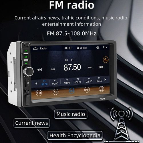 RADIO SAMOCHODOWE 7 CALI 2 DIN BLUETOOTH ANDROID CARPLAY 60W*4 POLSKI na Arena.pl