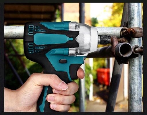 AKUMULATOROWY KLUCZ UDAROWY BEZSZCZOTKOWY 650Nm 1280W + 3x BATERIA 18V zdjęcie 12