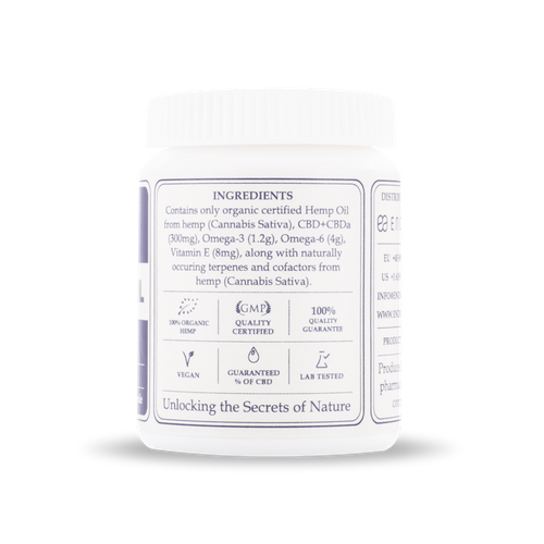 Kapsułki Konopne 3% (300mg) CBD+CBDa - ENDOCA na Arena.pl